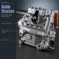Compresseur de remplacement série FK50 FK50/460N FK50/660K FK50/775K FK50/980K pour unité de climatisation de car