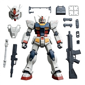 Kit de Modelo de Montaje de Robot <span class=keywords><strong>Gundam</strong></span> Mecha Impreso en <span class=keywords><strong>3D</strong></span> Personalizado, Figura de Acción DIY, Piezas de Repuesto de Color Personalizado, Servicio Personalizado - Product Image 1