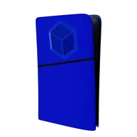 Pour PlayStation 5 mince UHD plaque frontale coque de couverture de peau pour PS5 Slim Console protection remplacement vitres façade