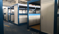 Maison conteneur pliable et portable de 20 pieds, sur mesure, fabriquée en Chine