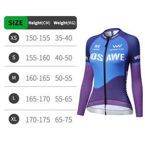 WOSAWE Maillot <span class=keywords><strong>de</strong></span> cyclisme pour <span class=keywords><strong>femme</strong></span> à manches longues respirant Chemises <span class=keywords><strong>de</strong></span> vélo <span class=keywords><strong>de</strong></span> route pour <span class=keywords><strong>femme</strong></span> Hauts <span class=keywords><strong>de</strong></span> cyclisme minces - Product Image 6