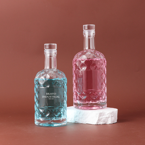 Vente en gros Botellas De Vidrio Bouteille en verre vide claire pour jus de fruits au sirop d'<span class=keywords><strong>érable</strong></span> 100ml 125ml 200ml 250ml 350ml 500ml Bouteilles d'alcool - Product Image 3