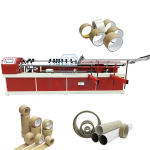 Support customized Paper tube slitting machine and the tube length can be adjusted