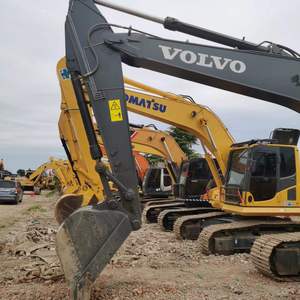 Excavatrice sur chenilles hydraulique de grande taille de 21 tonnes, d'origine, de haute qualité, Volvo EC 210EC/210DL/EC 210D, moteur d'occasion, engrenage, godet de 1,0 m - Product Image 2