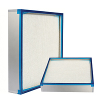 Filter Udara 0.1 Mikron/Filter Hepa Mikrofiber untuk Ruang Bersih