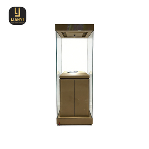 Ultra Clear LED Lit Museum Showcase Custom Made Low Iron Glass Minimalist Frameless Design for Uninterrupted View Eco-Friendly - Product Image 6
