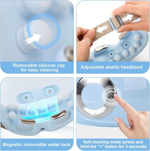 Masseur pour les yeux avec contrôle de la minuterie, fonction de vibration et de brumisation - Product Image 4