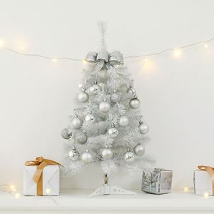 45/60cm New <b>Christmas</b> White Decorative <b>Tree</b> Package LED Home Desktop <b>Christmas</b> <b>Tree</b> Ornaments <b>Mini</b> PVC <b>Christmas</b> <b>Tree</b> - Product Image 3