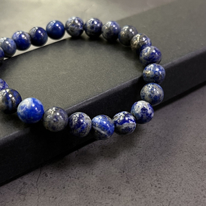 8mm AAA tự nhiên <span class=keywords><strong>Lapis</strong></span> <span class=keywords><strong>Lazuli</strong></span> tâm linh thanh thản bảo vệ giác ngộ <span class=keywords><strong>Lapis</strong></span> <span class=keywords><strong>Lazuli</strong></span> Vòng đeo tay - Product Image 6