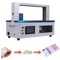 AG02 30mm nouveau papier Opp Film bande bande automatique Machine de baguage de bureau