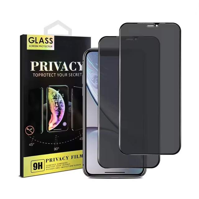 Anti-Spy Tempered Glass Privacy Screen Protector for iPhone