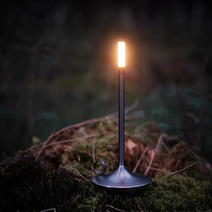 Lámpara de Mesa Recargable de Metal Estilo Europeo, Estilo Aladino, para Exteriores, Camping, Táctil, Regulable, Portátil, Luz Nocturna, Luz de Ambiente - Product Image 6