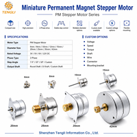 Moteur pas à pas à aimant permanent GM1812-10BY DC 5V à couple élevé avec boîte de vitesses métallique pour équipement médical ISO