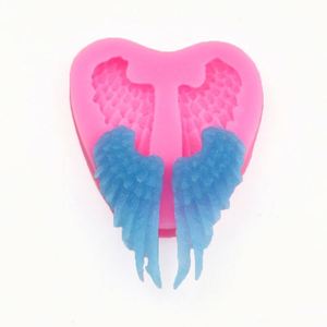 Moules en silicone personnalisés pour la décoration de gâteaux en 3D, forme d'ange, fondant. Décoration d'ailes d'ange. Pâtisserie maison OEM/ODM - Product Image 1