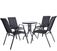 Meubles d'extérieur de grande taille, piscine, jardin, table et chaises de balcon