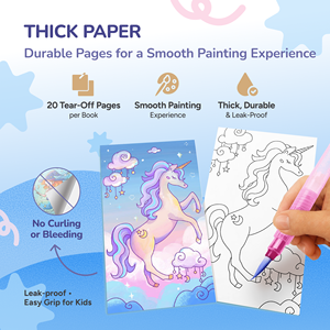 ชุดระบายสีน้ำ Joycat ของเล่นเสริมพัฒนาการ ของขวัญสำหรับเด็ก ชุดระบายสีพกพา สมุดระบายสีน้ำสำหรับเด็กเล็กและเด็กโต - Product Image 5