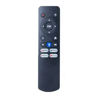 Remote Control Q1 untuk Smart TV Box Android 10 Mendukung Suara BT 4K Set Top Box ATV Q1