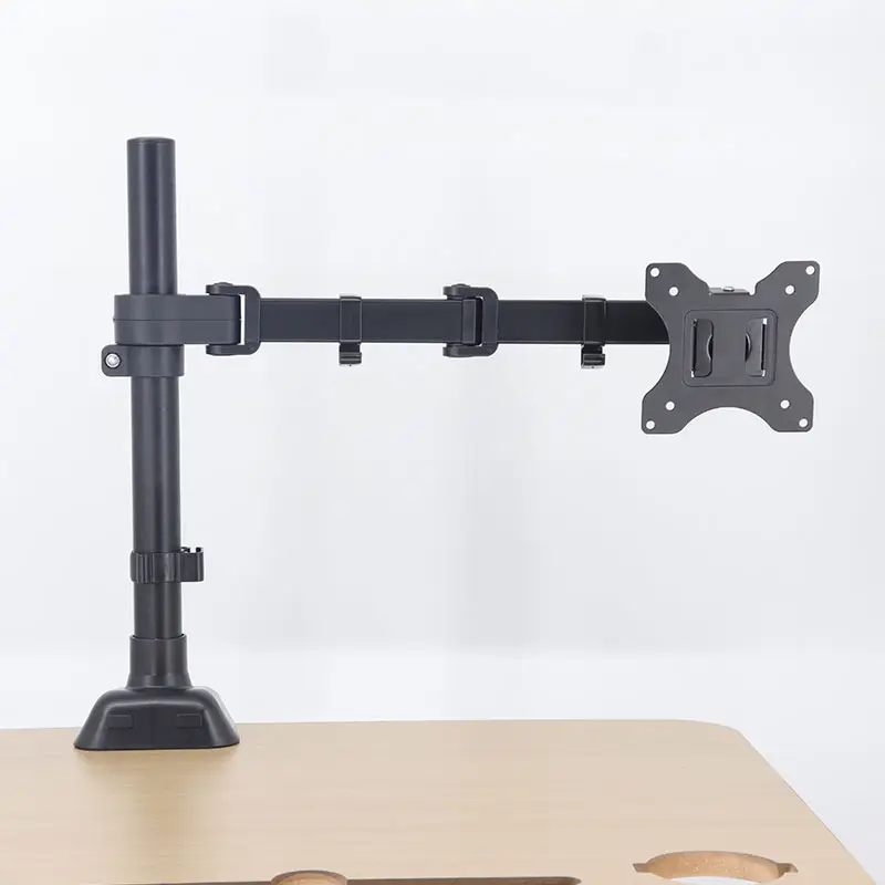 NBJOHSON Laptop monitor stand wall mounted touch screen lcd monitor tablet pc holder fits for 17'' to 32'' computers