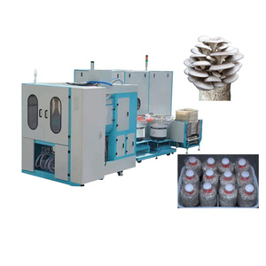 Machine de remplissage et de scellage entièrement automatique de sacs ronds de substrat pour champignons, équipement de culture de pleurotes - Product Image 1