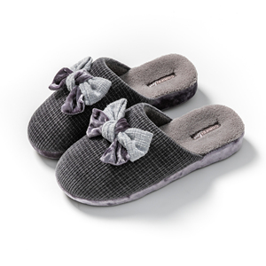 รองเท้าแตะสำหรับผู้หญิง รุ่น CORIFEI 2026 ดีไซน์ใหม่ สำหรับใส่ในห้องนอน ทำจากผ้าสักหลาด นุ่ม สบาย ไม่ลื่น ให้ความอบอุ่นในฤดูหนาว แบบสวมพื้นเรียบ - Product Image 2