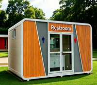 ZXZY Maison préfabriquée personnalisable de luxe en panneaux sandwich d'acier, bureau, école, WC public, remorque moderne minimaliste écologique