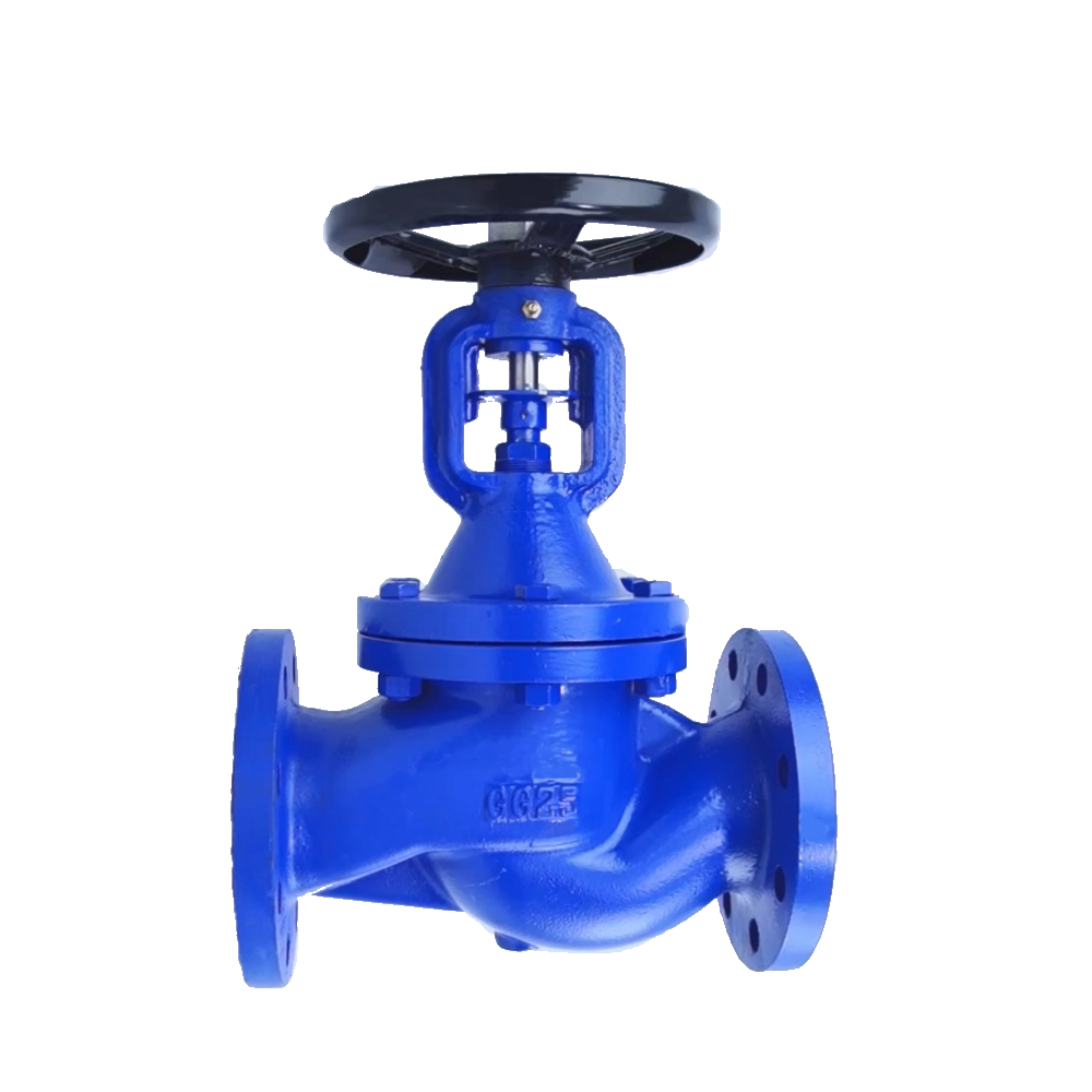 DIN PN25 Carbon Steel Bellow Seal Globe Valve