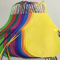 Ensemble de tablier et chapeau de chef en non-tissé jetables en gros