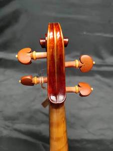Violon artisanal anti-grain antique 1/32-4/4, fabriqué par un maître luthier, avec de superbes grains clairs et un manche à belle veine, violon de qualité supérieure - Product Image 4