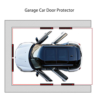 Auto-adhésif EVA mousse entrepôt parking voiture porte bord pare-chocs protecteur garde garage mur protecteur