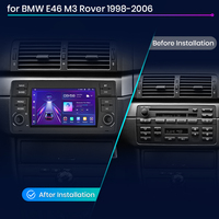 Autoradio Android Junsun en stock en Europe pour BMW E46 M3 318/320/325/330/335 GPS 2din pour BMW E46 M3 318/320/325 7 pouces