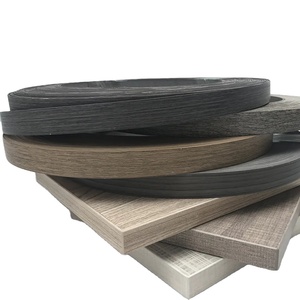 Nuevo tipo de cinta de ribete de pvc impermeable Línea de producción Pegamento cinta de bandas de borde de pvc para muebles de gabinete - Product Image 1