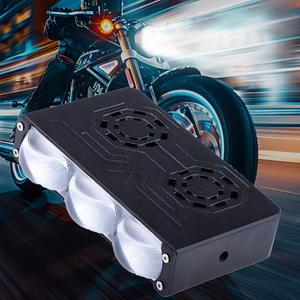 Focos LED de 3 Lentes para Automóvil, Luces de Trabajo para Conducción en Niebla, Luces Auxiliares Externas, Luces LED para Parrilla de 3000k y 6000k con Ventilador - Product Image 4