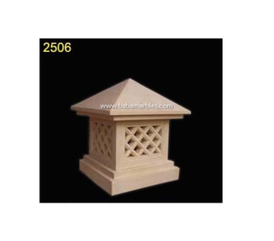 Lampe en pierre de Jodhpur écologique et durable, fabriquée à la main, pour la décoration de la cour et de la maison, éclairage d'ambiance dans les intérieurs modernes, Inde - Product Image 4