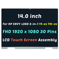 شاشة عرض LED LCD تعمل باللمس مقاس 14 بوصة لجهاز HP ENVY x360 2-in-1 طراز 14-es0033dx