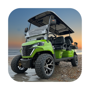 Véhicule utilitaire 4 + 2 places électrique 4500W au lithium prix d'usine chariot de golf de luxe à 4 roues motrices - Product Image 6