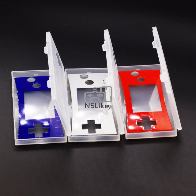 NSLikey Front Faceplate Cover for Gameboy Micro GBM System Front Case Housing Shell Replacement