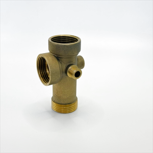 Chất lượng cao <span class=keywords><strong>5</strong></span> cách Brass TEE phù hợp <span class=keywords><strong>1</strong></span>/4 "x <span class=keywords><strong>1</strong></span>/4" x <span class=keywords><strong>1</strong></span> "Máy bơm nước tự động kết nối phụ kiện - Product Image 1