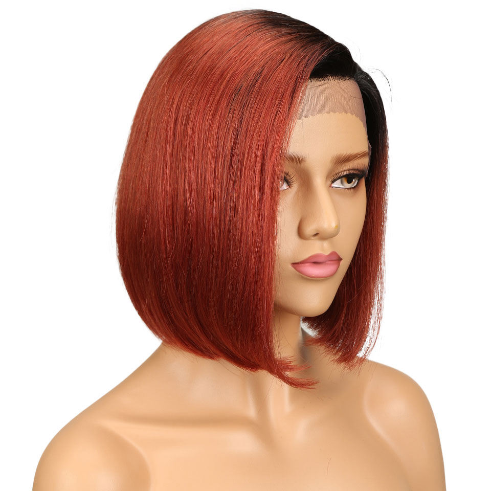 13x4 Transparent Dentelle Brun