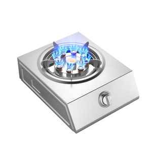 Estufa de <span class=keywords><strong>Gas</strong></span> Individual de Acero Inoxidable y Vidrio Templado para Uso Doméstico de Sobremesa con Encendido Electrónico por Pulsador, para <span class=keywords><strong>Gas</strong></span> Licuado Natural - Product Image 4