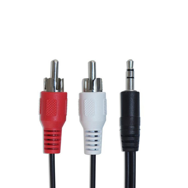 China Factory Video Cable Male 3.5MM Stereo to RCA Audio Cable