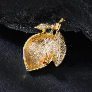 El nuevo broche de moda y limón de Weiman es exquisito y bonito. Cuenta con un escote simple, un pasador a prueba de fugas - Product Image 4