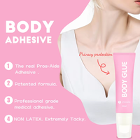 Colle adhésive professionnelle pour la peau, solution de fixation invisible longue durée pour vêtements, perruques, lingerie, approvisionnement en vrac OEM