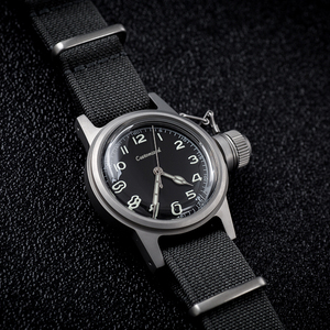 Montre mécanique vintage de plongée en acier inoxydable de 36 mm, montre mécanique minimaliste rétro pour homme - Product Image 3