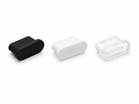 Cache-poussière en silicone pour port USB-C, protection pour téléphones mobiles et tablettes