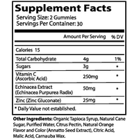 FOE Gommes organiques à la vitamine C 15000mg Collagène Fudge à la vitamine C