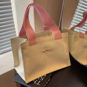 Bolsas de mano de sublimación Logotipo personalizado Impreso Reciclado Bolsa de mano reutilizable Sublimación Bolsa de mano de lona grande - Product Image 3