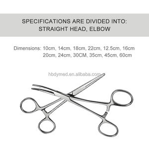 Instrumen ortopedi bedah sekali pakai baja tahan karat penjepit jarum hemostatik Multi fungsi Manual - Product Image 4