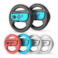 Volant de course pour Joy-Cons gauche et droit avec poignée ergonomique, connexion filaire, moule exclusif
