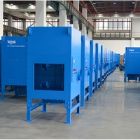 Système de filtration d'air industriel Cyclone Dust Collector, séparateur à grande capacité pour le traitement de la poudre de ciment et des céréales