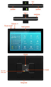 Smart Home Wall Mount 10.1 Inch Automation System Tuya Control Touch Screen POE WiFi Zigbee <strong>Linux</strong> Electric Panel <strong>Tablet</strong> - Product Image 2